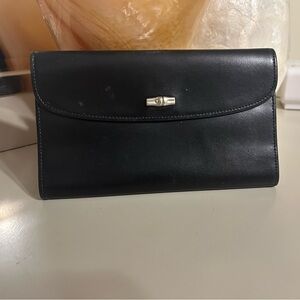 Longchamp Roseau Checkbook Wallet